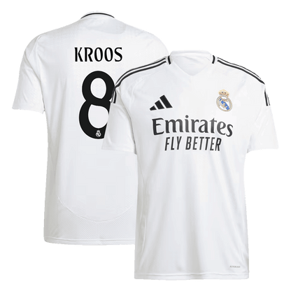 KROOS #8 Real Madrid Koszulka Domowa Piłkarska 2024/25 - Topowe Koszulki Pilkarskie Sklep Internetowy
