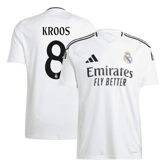 KROOS #8 Real Madrid Koszulka Domowa Piłkarska 2024/25 - Topowe Koszulki Pilkarskie Sklep Internetowy