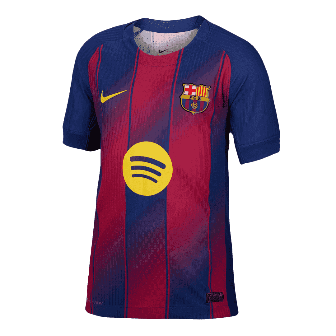 Męska Koszulka Domowa Barcelona CUBARSÍ #2 Wersja Piłkarska 2025/26 - Slim Fit - Topowe Koszulki Pilkarskie Sklep Internetowy