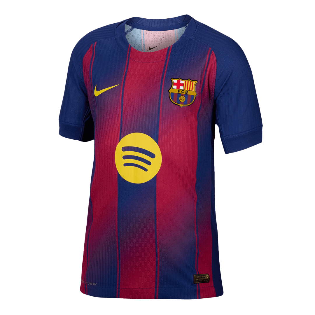 Męska Koszulka Domowa Barcelona ROONY #19 Wersja Piłkarska 2025/26 - UCL - Slim Fit