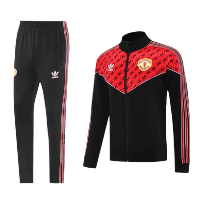 Męski Zestaw Treningowy Manchester United 2025/26 (Kurtka+Spodnie) - Topowe Koszulki Pilkarskie Sklep Internetowy