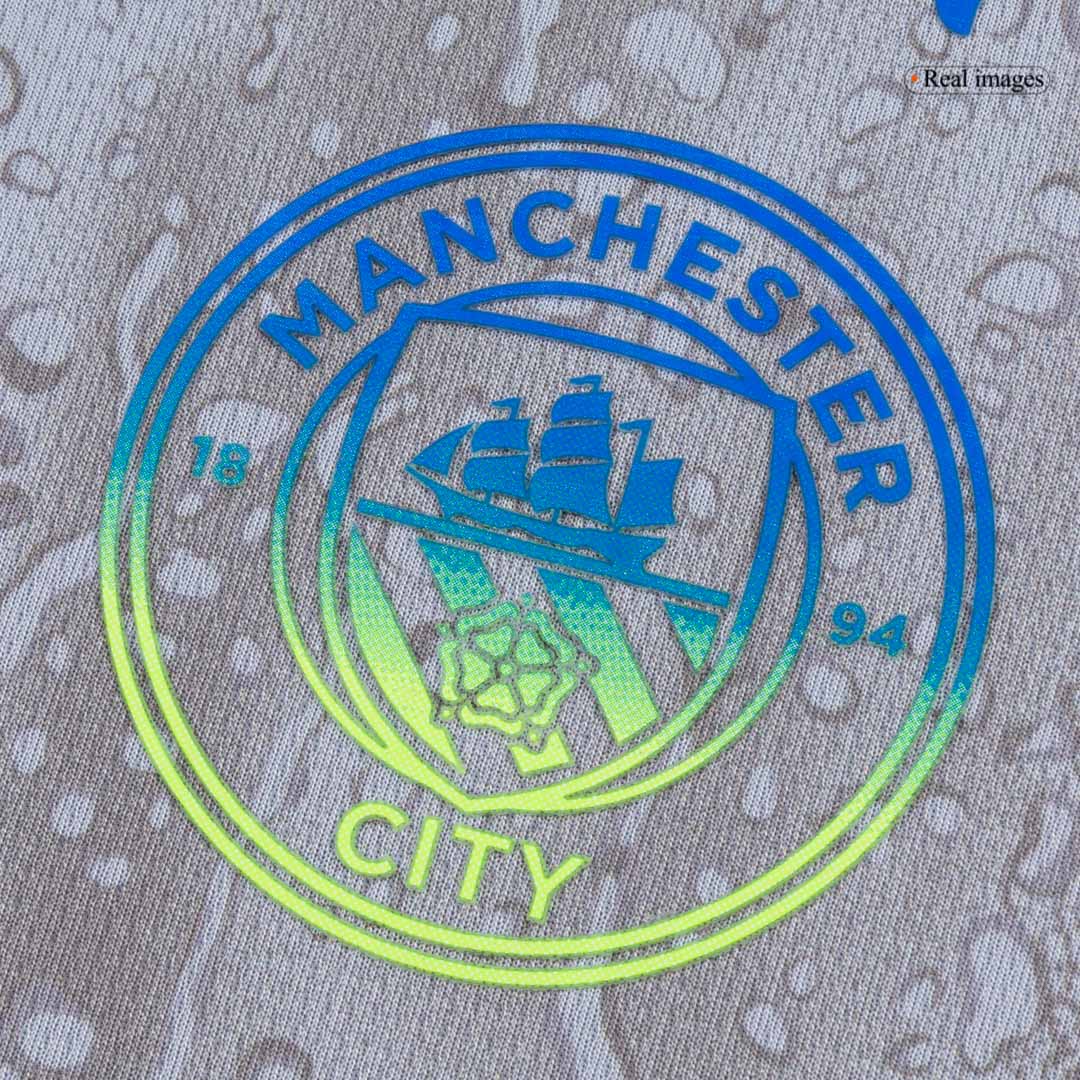 Męski Zestaw Trzecia Wyjazdowa Manchester City (Koszulka + Spodenki + Skarpety) 2025/26