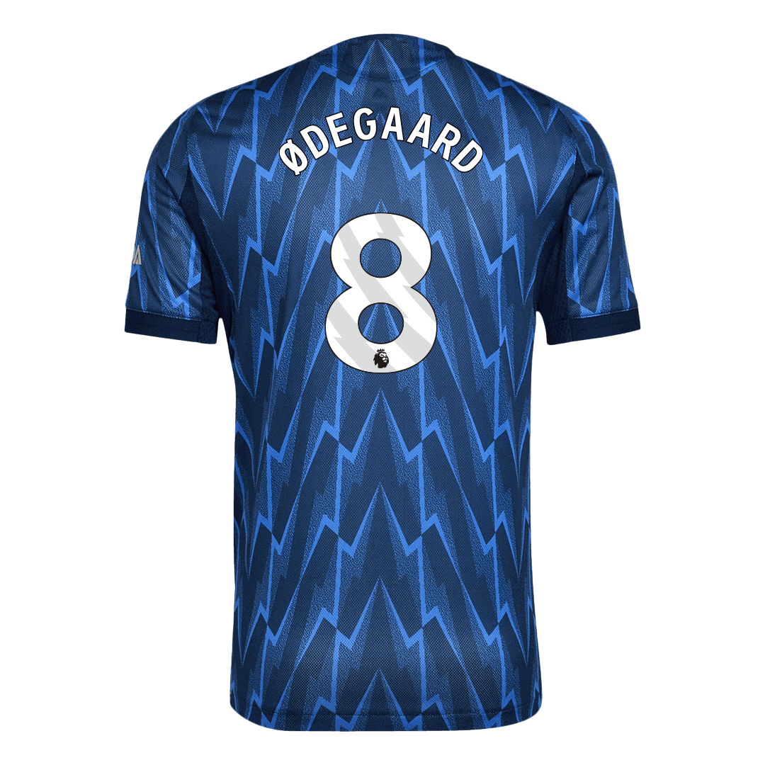 Męska Koszulka Wyjazdowa Arsenal ØDEGAARD #8 Wersja Piłkarska 2025/26 - Slim Fit