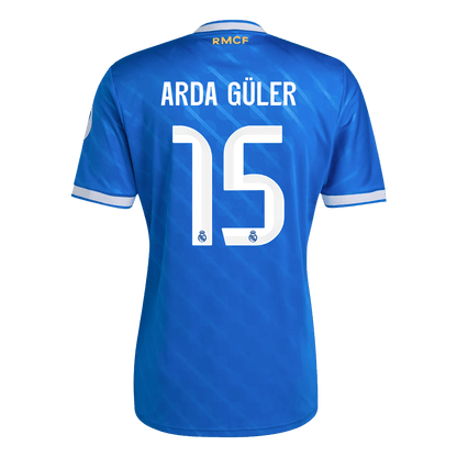 Męska Koszulka Trzecia Wyjazdowa Real Madrid ARDA GÜLER #15 2025/26
