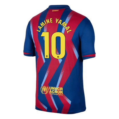Męska Koszulka Czwarta Wyjazdowa Barcelona LAMINE YAMAL #10 2025/26
