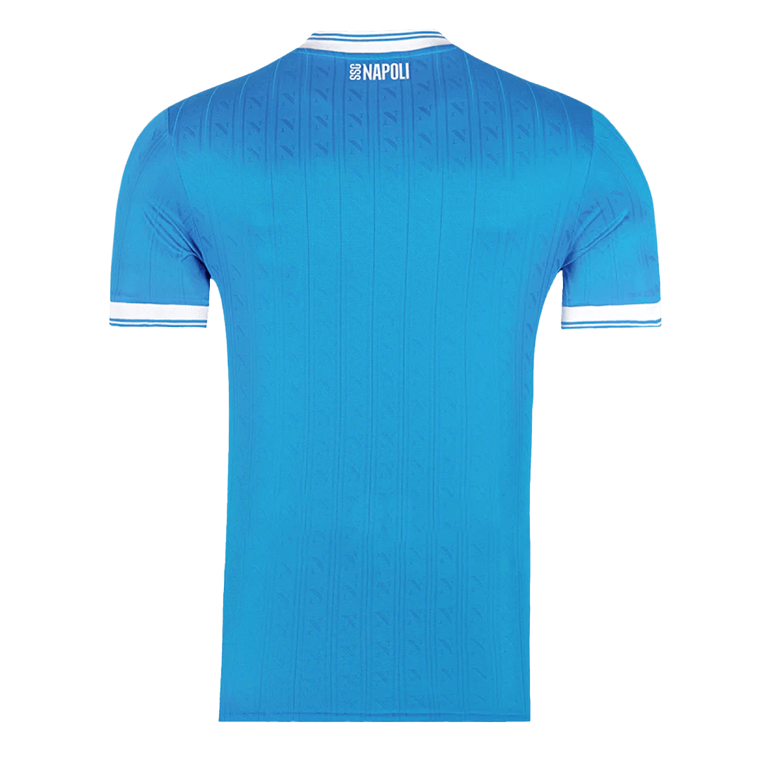 Męska Koszulka Domowa Napoli Wersja Piłkarska 2025/26 - Slim Fit