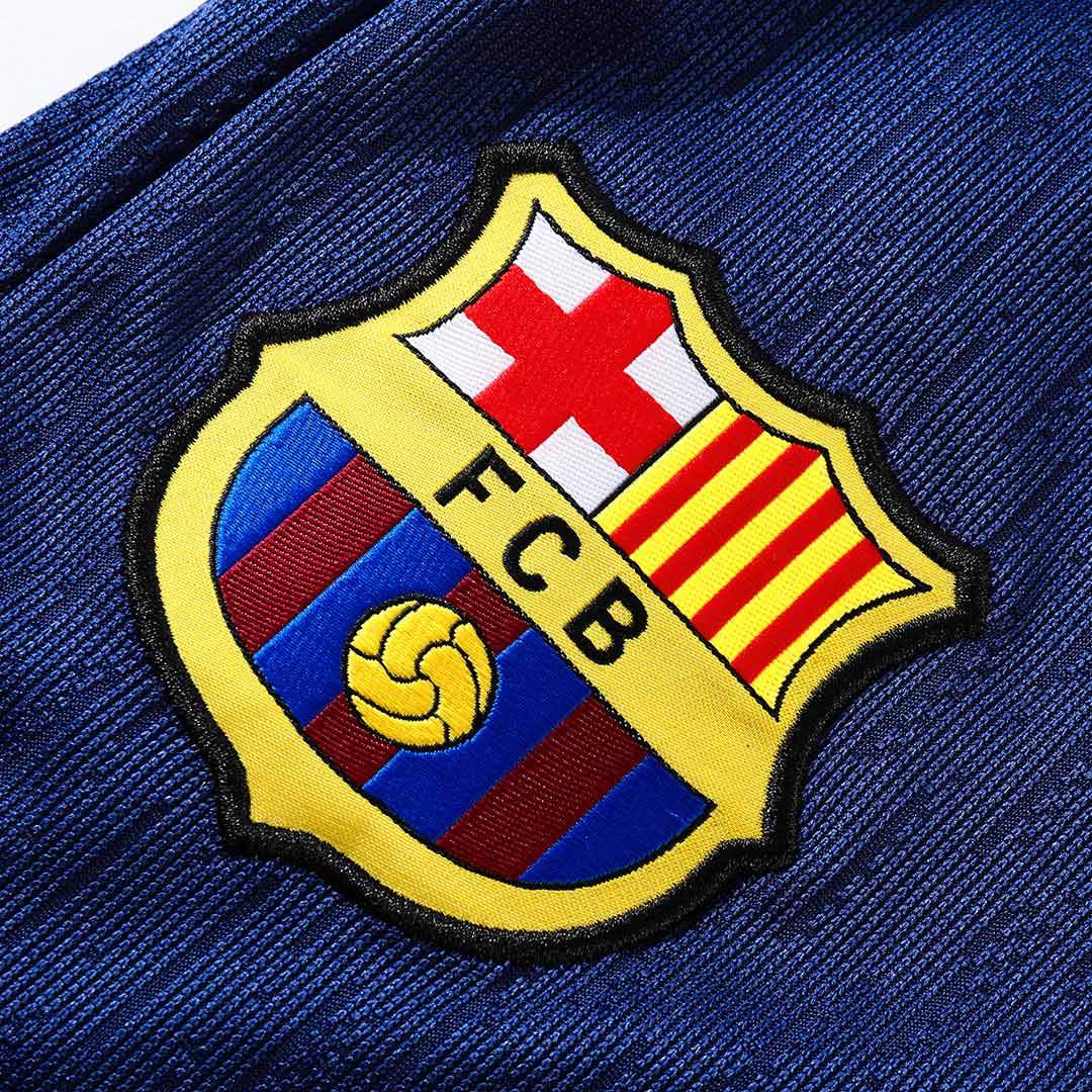 Męski Zestaw Treningowy Barcelona (Kurtka+Spodnie) 2025/26 - Topowe Koszulki Pilkarskie Sklep Internetowy