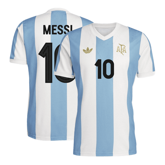 Męska Koszulka Argentyna MESSI #10 2024 - 50th Anniversary - Topowe Koszulki Pilkarskie Sklep Internetowy