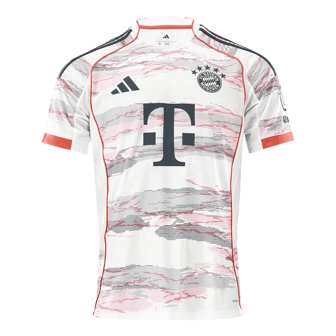 Męska Koszulka Wyjazdowa Bayern Munich UPAMECANO #2 2025/26 - Topowe Koszulki Pilkarskie Sklep Internetowy