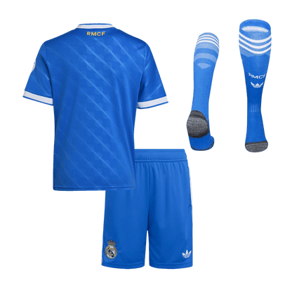 Dziecięcy Zestaw Trzecia Wyjazdowa Real Madrid (Koszulka + Spodenki + Skarpety) 2025/26