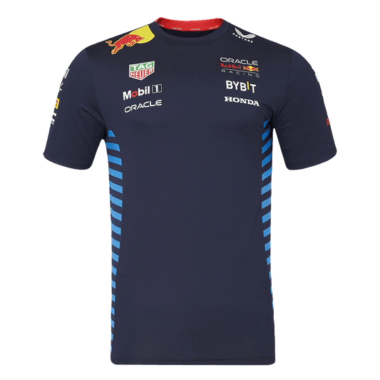 Męska Koszulka Red Bull F1 Racing Team Set Up 2024 - Wyprzedaż Sezonowa - Topowe Koszulki Pilkarskie Sklep Internetowy