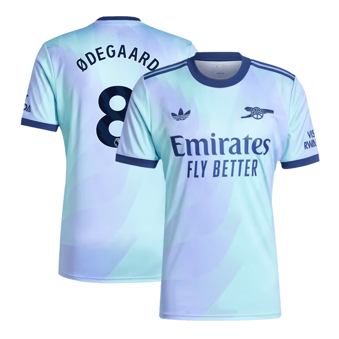 Koszulka Arsenal trzecia wyjazdowa 2024/25 ØDEGAARD #8 - Topowe Koszulki Pilkarskie Sklep Internetowy