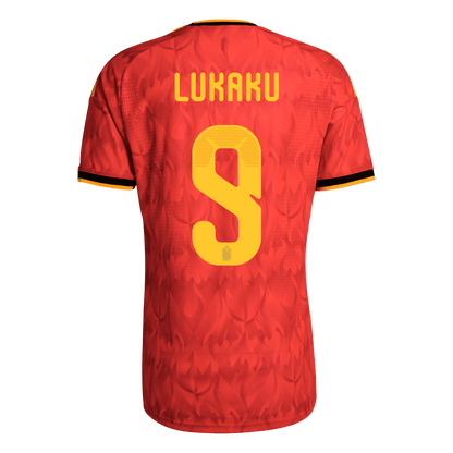 Męska koszulka Belgii domowa LUKAKU #9 wersja zawodnicza - Mundial 2026