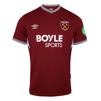 Męska Koszulka Domowa West Ham United 2025/26 - Topowe Koszulki Pilkarskie Sklep Internetowy