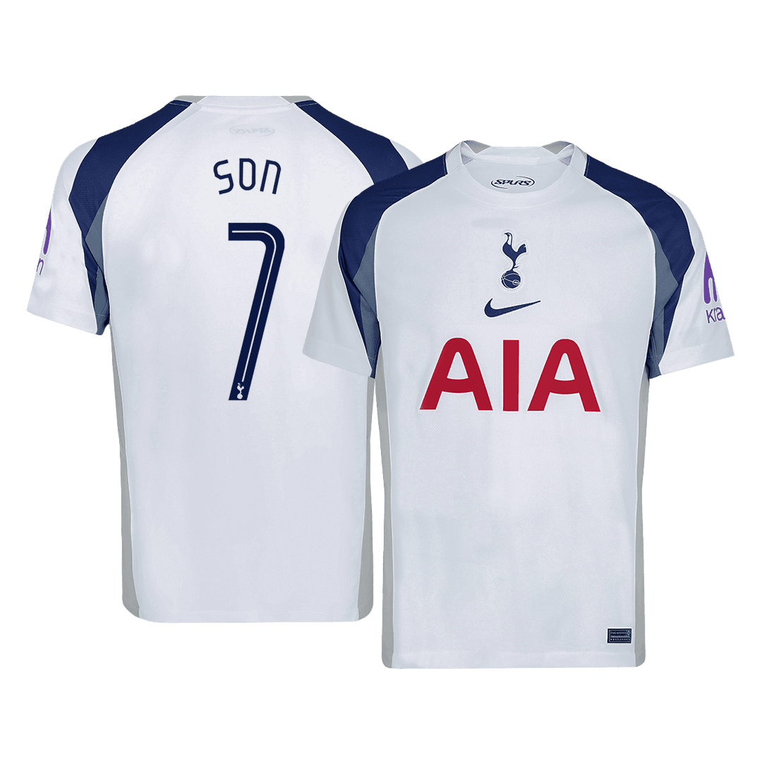 Męska Koszulka Domowa Tottenham Hotspur SON #7 2025/26 - UCL - Topowe Koszulki Pilkarskie Sklep Internetowy
