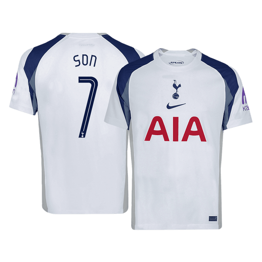 Męska Koszulka Domowa Tottenham Hotspur SON #7 2025/26 - UCL - Topowe Koszulki Pilkarskie Sklep Internetowy
