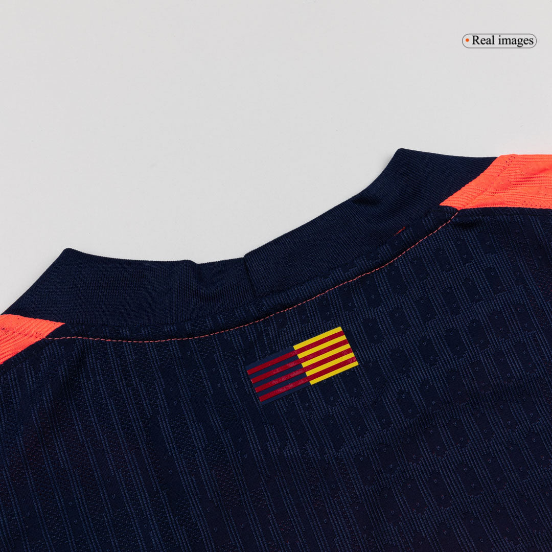 Męska Koszulka Trzecia Wyjazdowa Barcelona ROONY #19 Wersja Piłkarska 2025/26 - UCL - Slim Fit