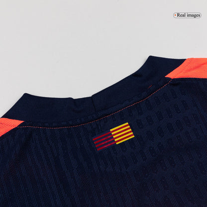 Męska Koszulka Trzecia Wyjazdowa Barcelona ROONY #19 Wersja Piłkarska 2025/26 - UCL - Slim Fit