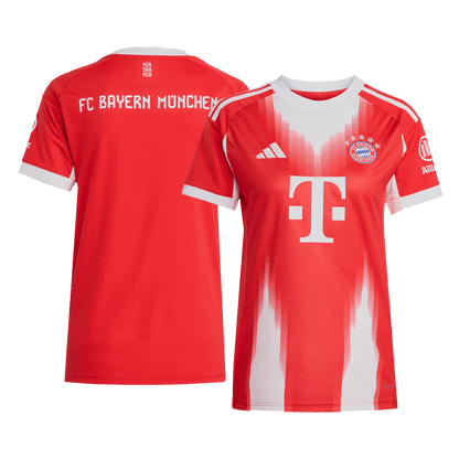 Damska Koszulka Domowa Bayern Monachium 2025/26 - Topowe Koszulki Pilkarskie Sklep Internetowy