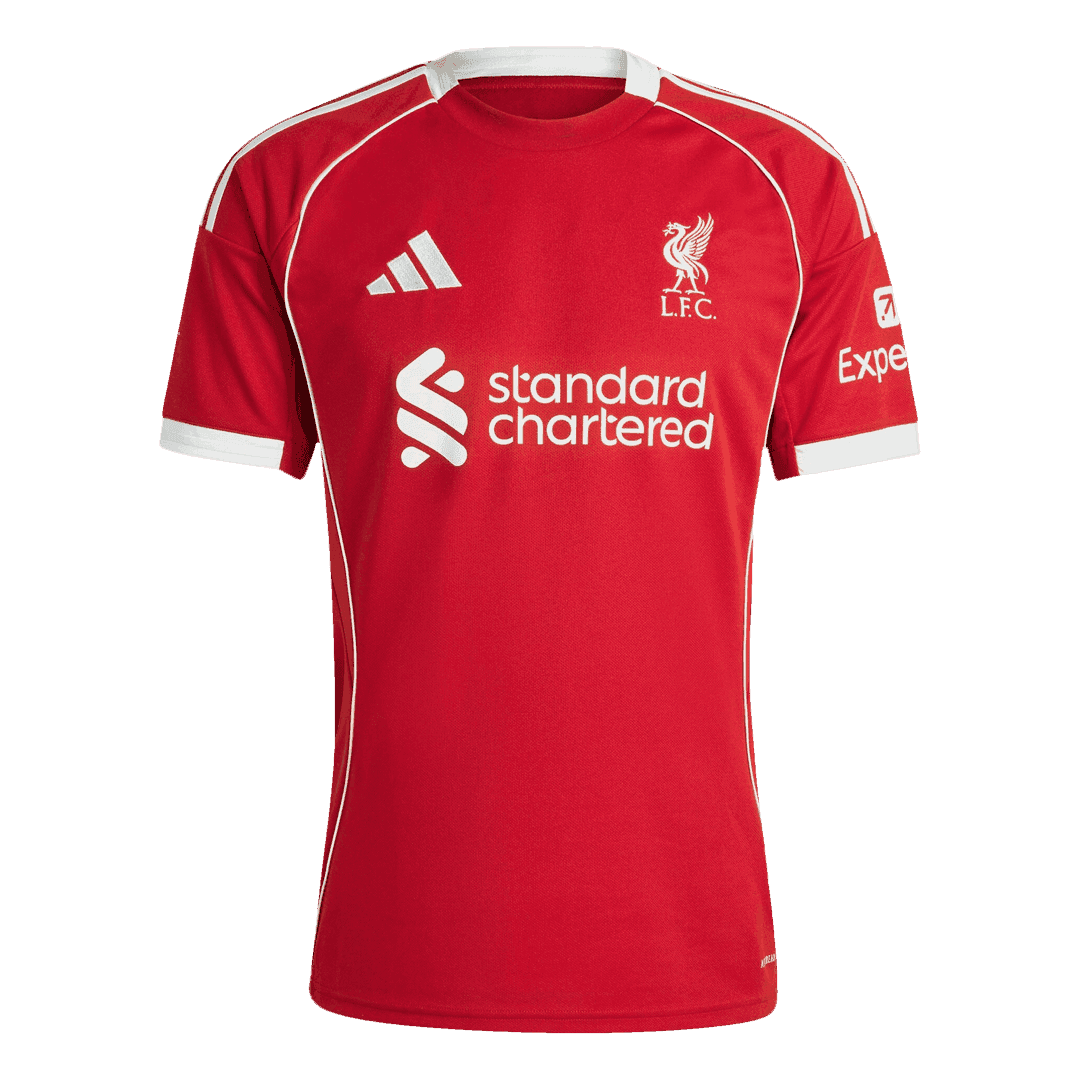 Męska Koszulka Domowa Liverpool 2025/26 - Topowe Koszulki Pilkarskie Sklep Internetowy