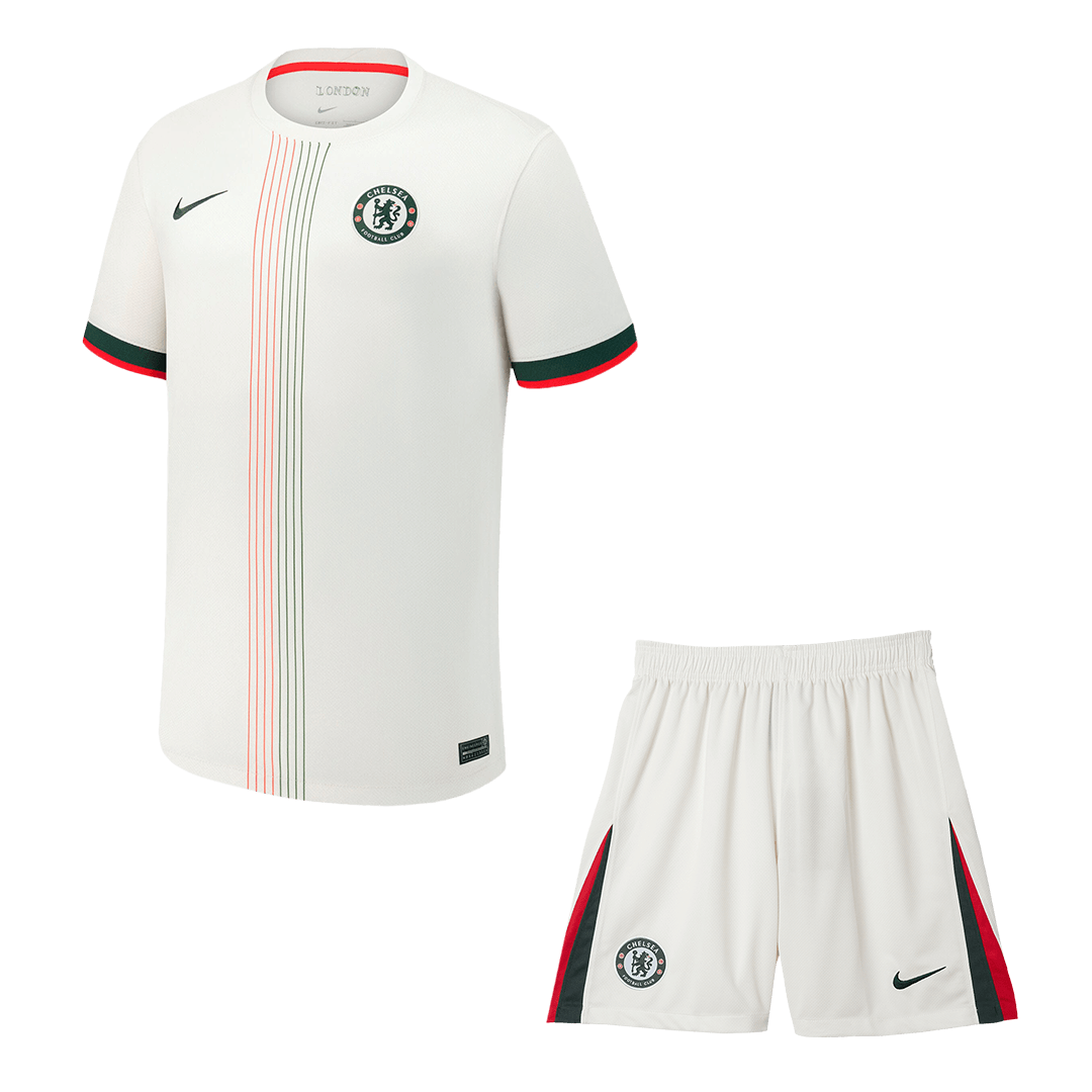 Męski Zestaw Wyjazdowa Chelsea (Koszulka+Spodenki) 2025/26