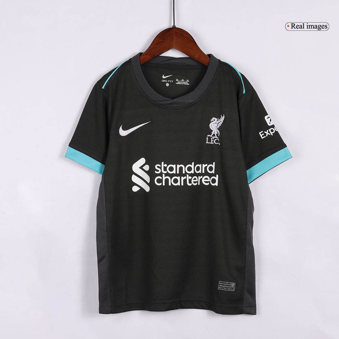 Dziecięcy Strój Wyjazdowy Liverpool (Koszulka Piłkarska + Spodenki) - Topowe Koszulki Pilkarskie Sklep Internetowy
