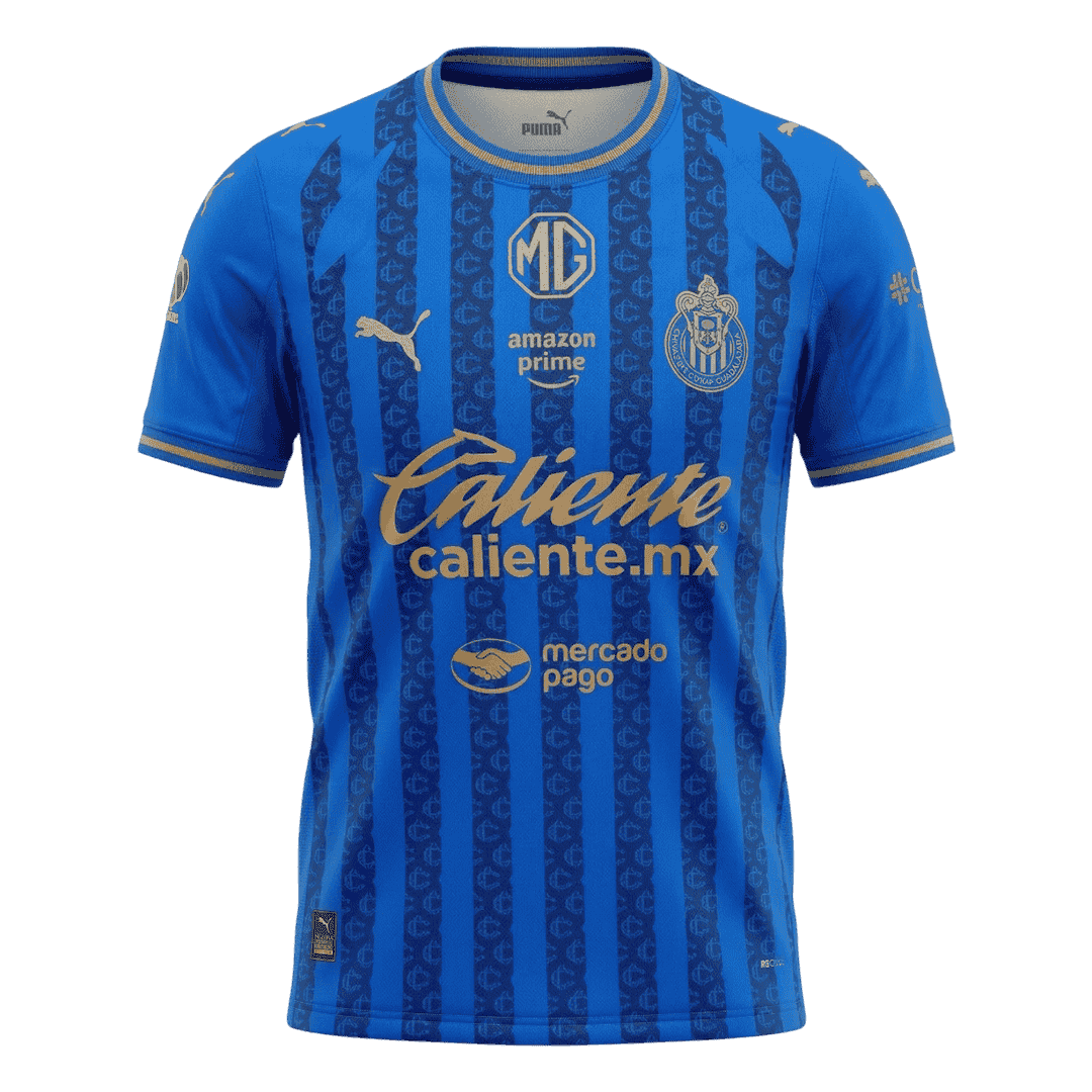 Męska Koszulka Trzecia Wyjazdowa Chivas Wersja Piłkarska 2025/26 - Slim Fit