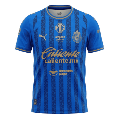 Męska Koszulka Trzecia Wyjazdowa Chivas Wersja Piłkarska 2025/26 - Slim Fit