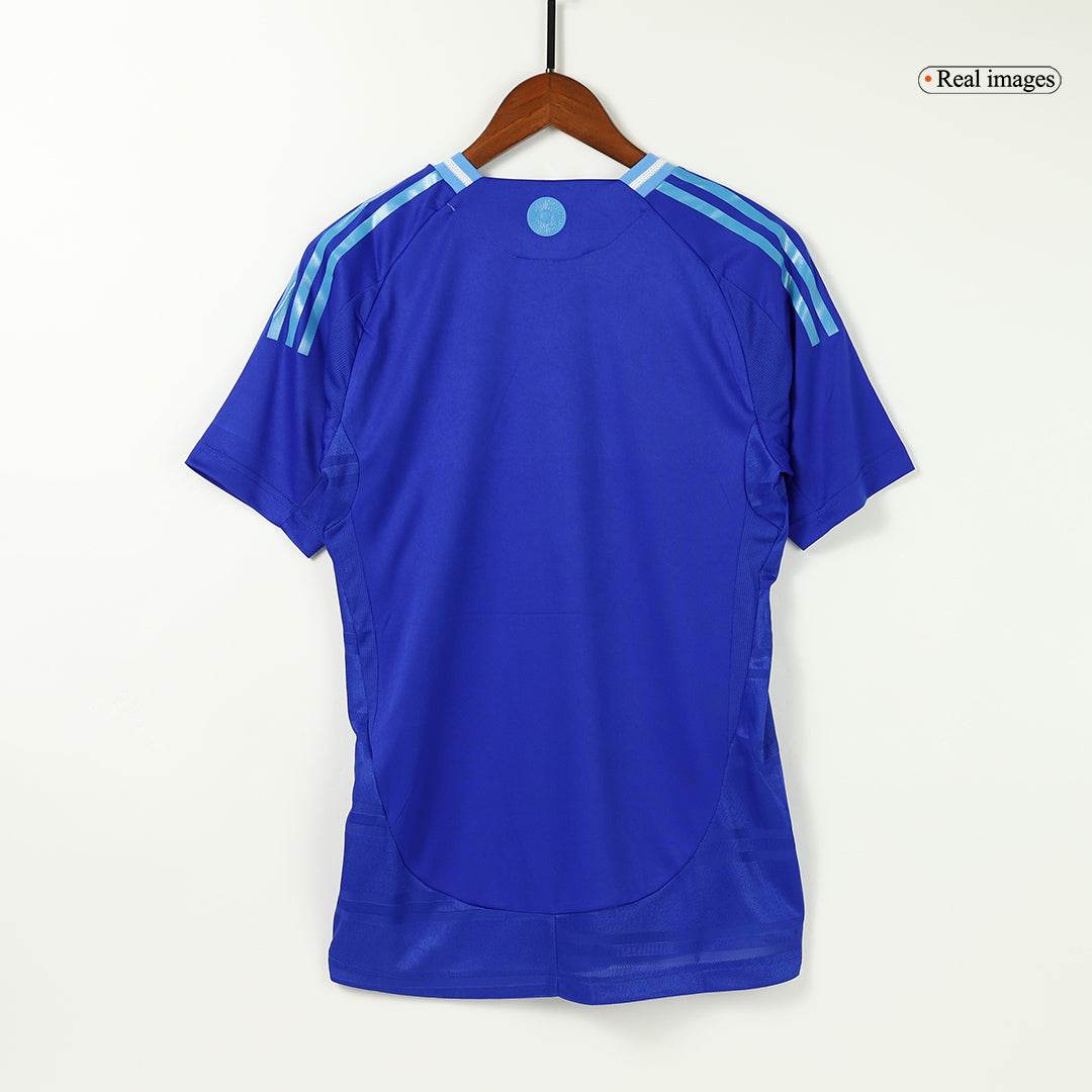 Męska Koszulka Wyjazdowa Argentyna Wersja Piłkarska 2024 - Slim Fit - Topowe Koszulki Pilkarskie Sklep Internetowy