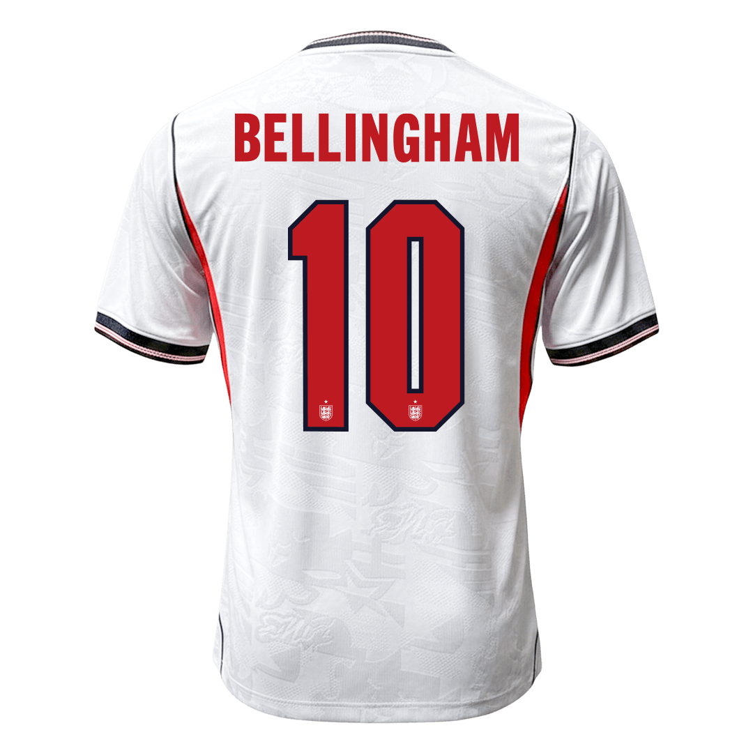 Męska koszulka Anglii domowa BELLINGHAM #10 wersja zawodnicza – Mundial 2026