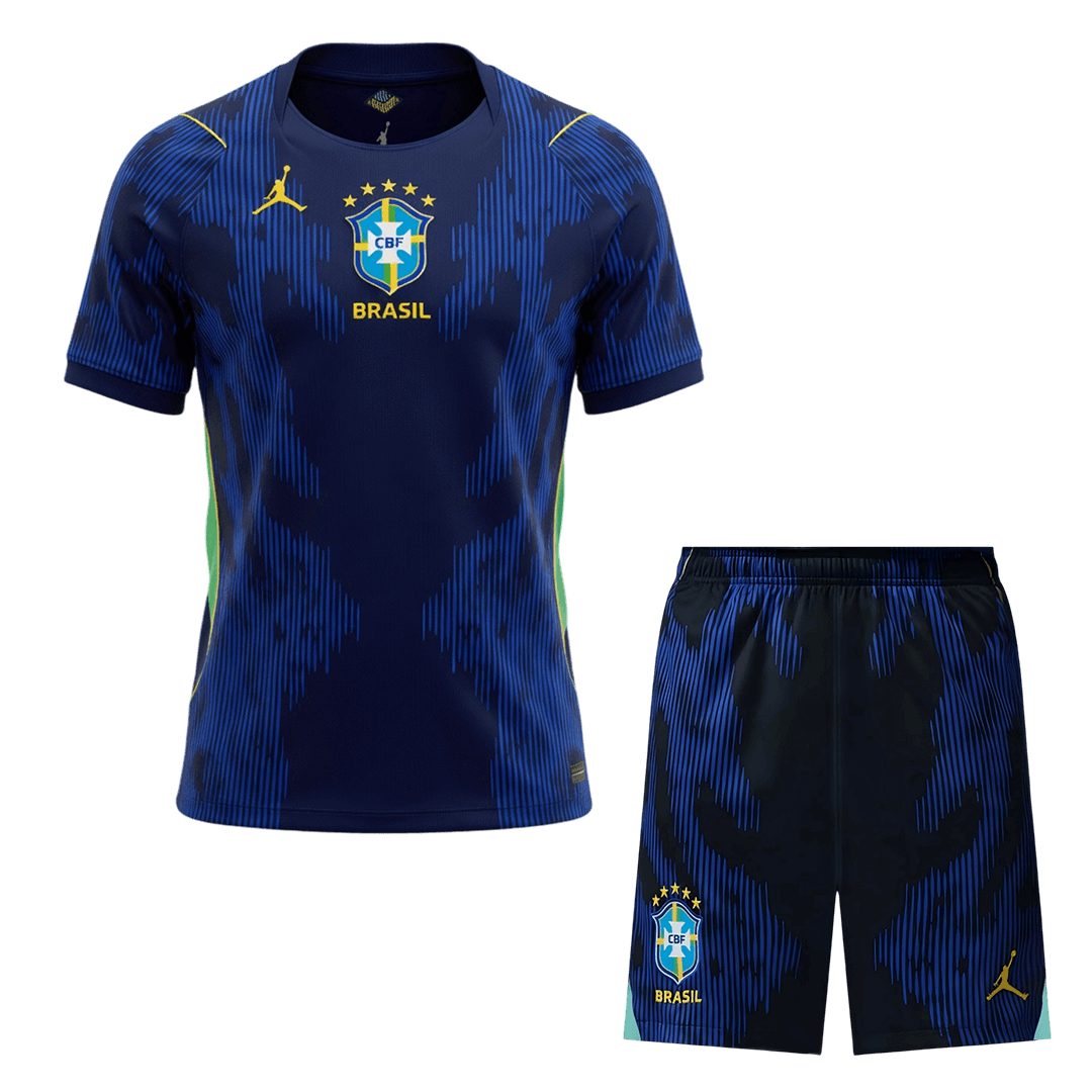 Męski zestaw Brazylii wyjazdowy – Mundial 2026