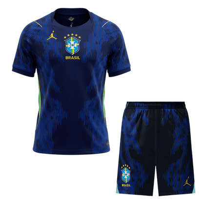 Męski zestaw Brazylii wyjazdowy – Mundial 2026