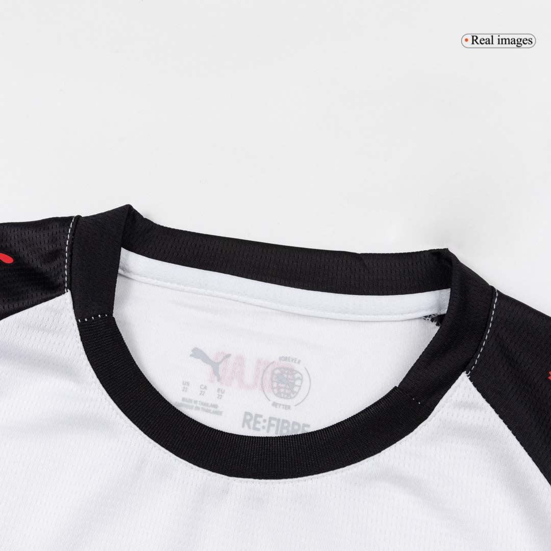 Dziecięcy Zestaw Wyjazdowa AC Milan (Koszulka + Spodenki + Skarpety) 2025/26