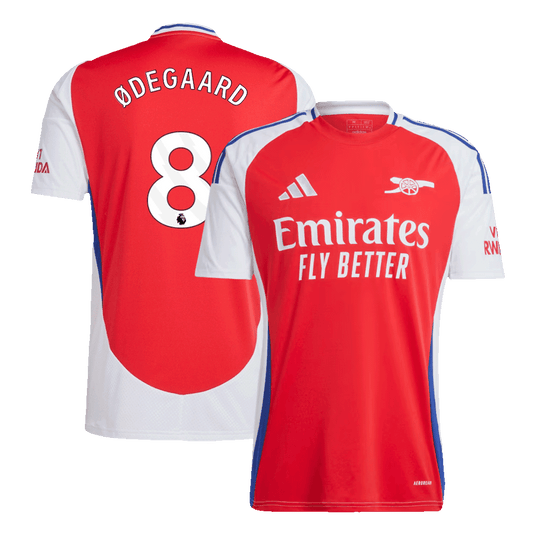 Koszulka Arsenal domowa 2024/25 ØDEGAARD #8 - Topowe Koszulki Pilkarskie Sklep Internetowy