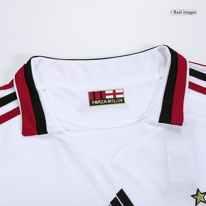 Męska AC Milan Wysokiej jakości wyjazdowa koszulka piłkarska Retro 2009/10 - Topowe Koszulki Pilkarskie Sklep Internetowy