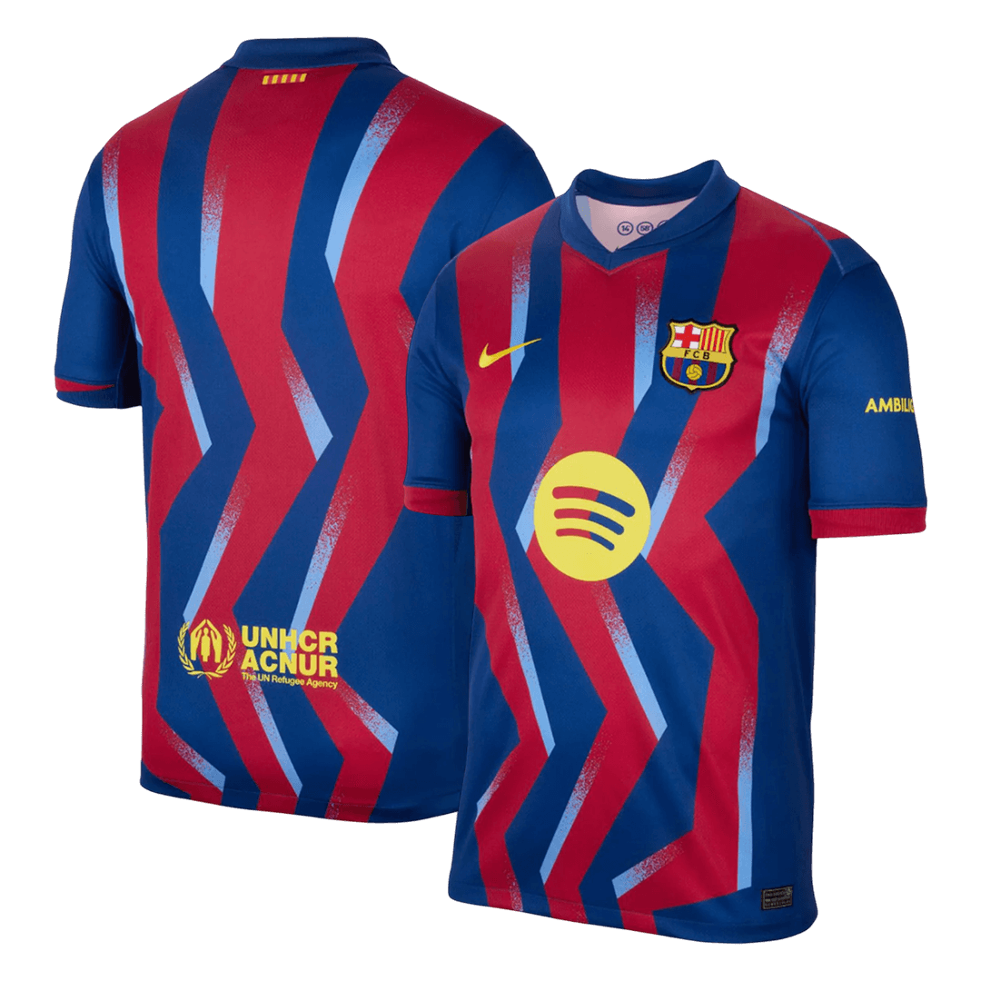 Męski Zestaw Fourth Away Barcelona (Koszulka+Spodenki) 2025/26