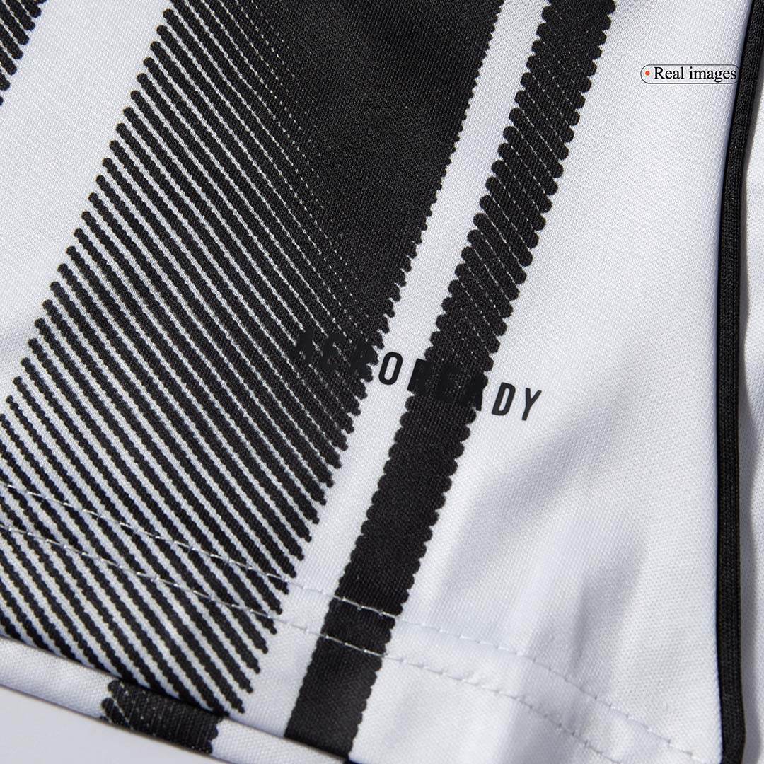 Dziecięcy Zestaw Domowy Juventus (Koszulka+Spodenki) 2025/26 - Topowe Koszulki Pilkarskie Sklep Internetowy