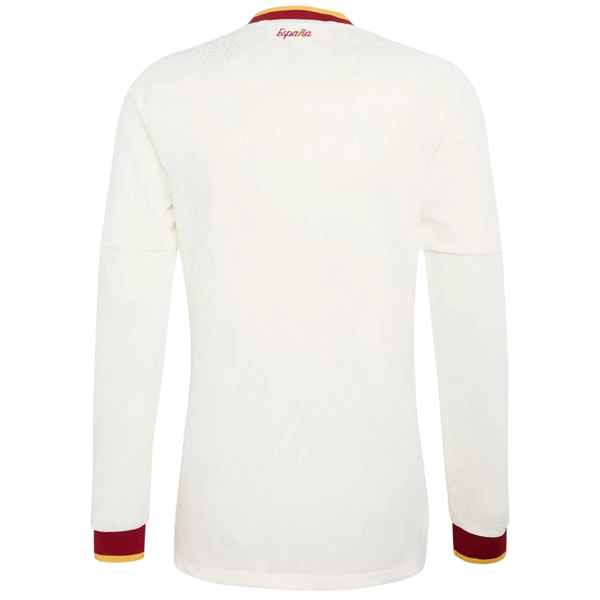 Męska Koszulka Wyjazdowa Spain 2026 z Długim Rękawem - World Cup