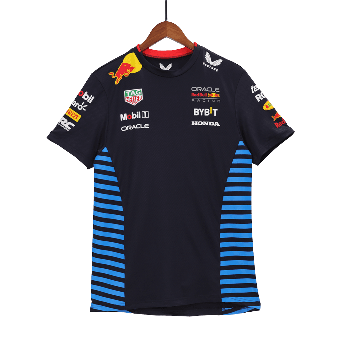 Męska Koszulka Red Bull F1 Racing Team Set Up 2024 - Wyprzedaż Sezonowa - Topowe Koszulki Pilkarskie Sklep Internetowy