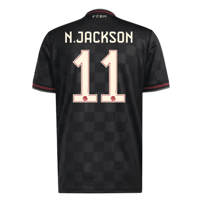 Męska Koszulka Trzecia Wyjazdowa Bayern Munich N.JACKSON #11 2025/26 - Topowe Koszulki Pilkarskie Sklep Internetowy