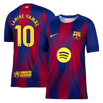 Męska Koszulka Domowa Barcelona LAMINE YAMAL #10 2025/26 - Topowe Koszulki Pilkarskie Sklep Internetowy