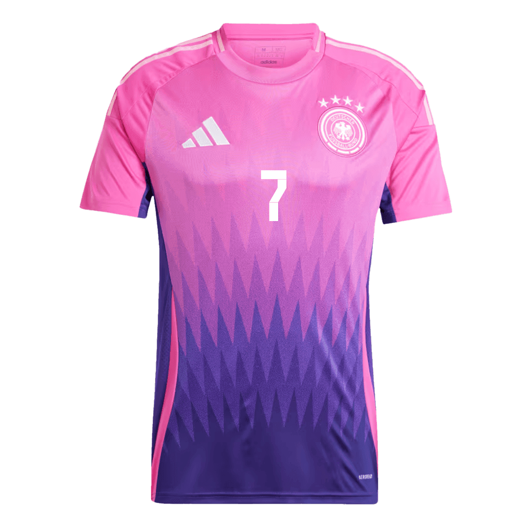 Męska koszulka piłkarska HAVERTZ #7 Germany Euro Away 2024 - Topowe Koszulki Pilkarskie Sklep Internetowy