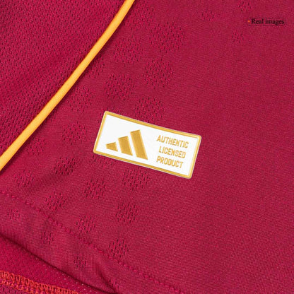 Męska Koszulka Domowa Roma Wersja Piłkarska 2025/26 - Slim Fit