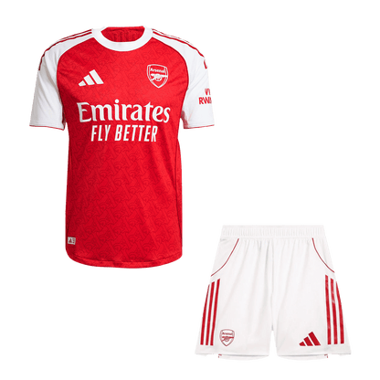 Męski Zestaw Domowa Arsenal Wersja Piłkarska (Koszulka+Spodenki) 2025/26 - Slim Fit