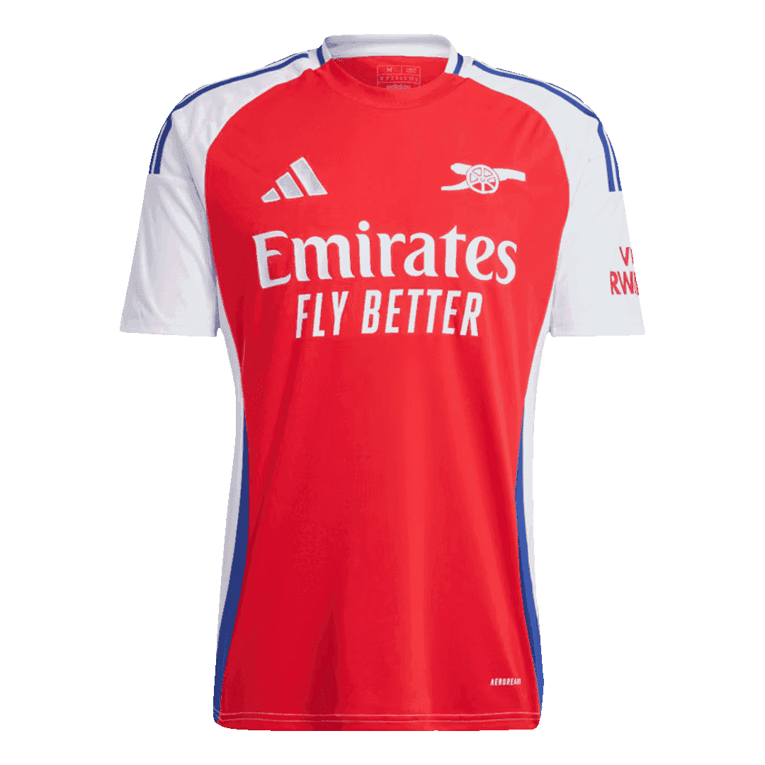 Męska Koszulka Domowa Arsenal 2024/25 - Wyprzedaż Sezonowa - Topowe Koszulki Pilkarskie Sklep Internetowy