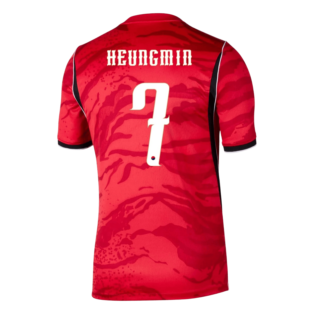 Męska koszulka Korei Południowej domowa HEUNGMIN #7 – Mundial 2026
