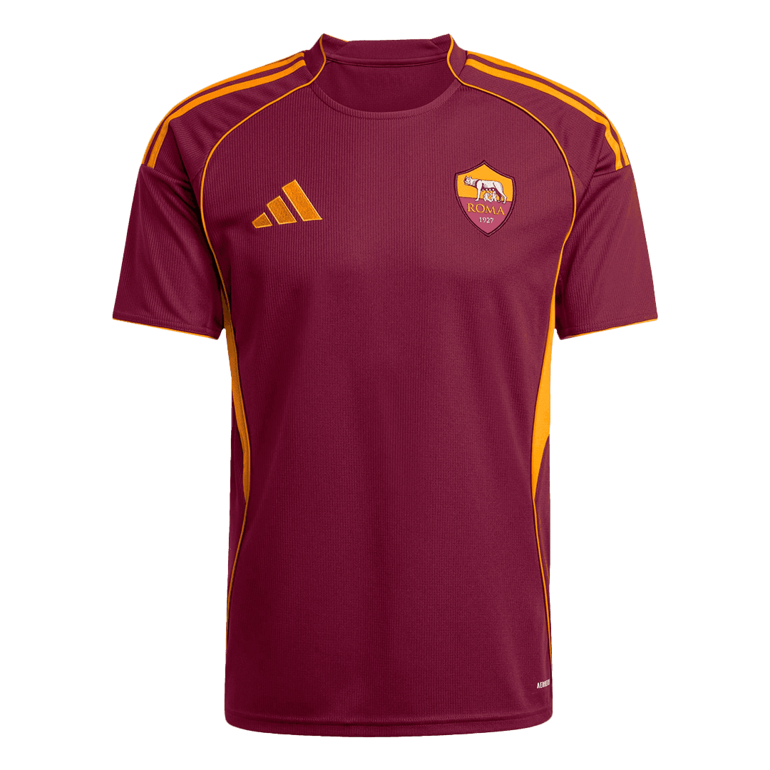 Męska Koszulka Domowa AS Roma 2025/26 - Topowe Koszulki Pilkarskie Sklep Internetowy