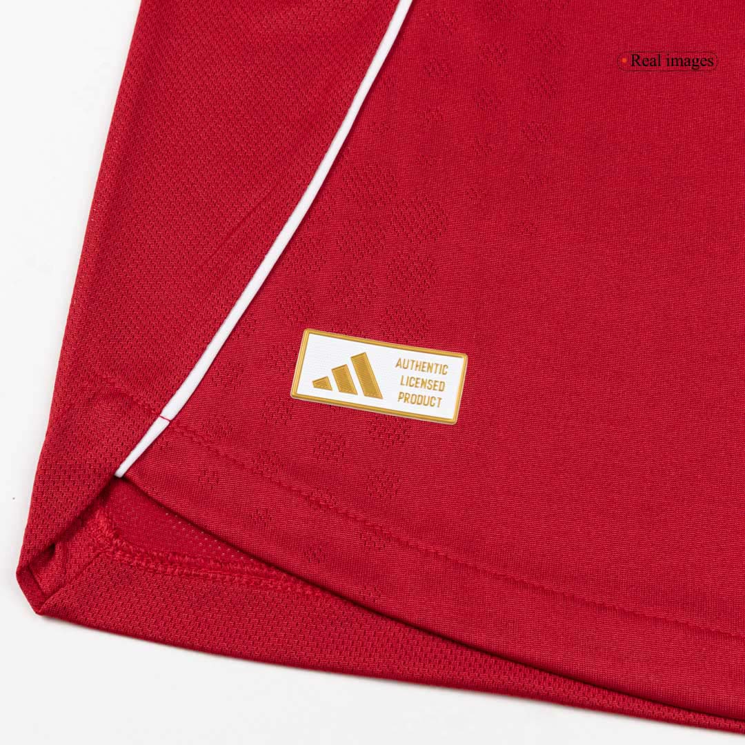 Męska Koszulka Domowa Liverpool SZOBOSZLAI #8 Wersja Piłkarska 2025/26 - Slim Fit