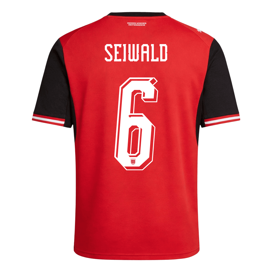 Męska koszulka Austrii domowa SEIWALD #6 – Mundial 2026