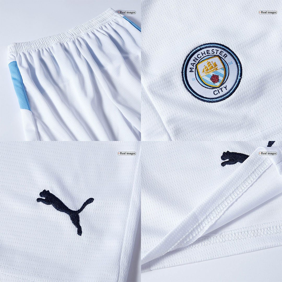 Dziecięcy Zestaw Domowa Manchester City (Koszulka + Spodenki + Skarpety) 2025/26